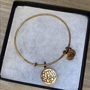 Alex and Ani Lotus Bangle